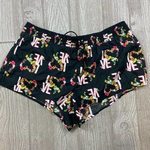 Victoria Secret lightweight floral pajama shorts